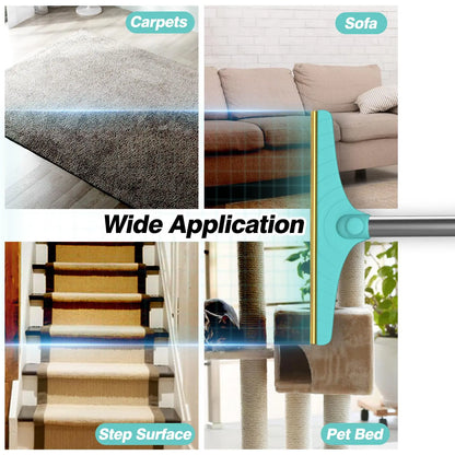 Adjustable Pet Hair Remover - Effective Pet Hair Removal Tool for Carpets and Floors